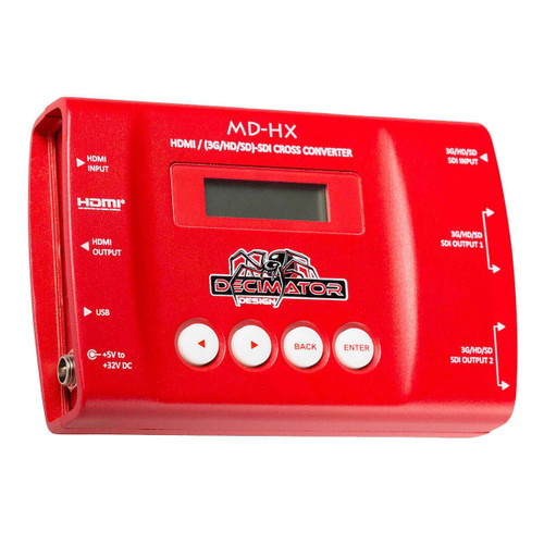 DECIMATOR MD-HX Miniature HDMI/SDI Cross Converter