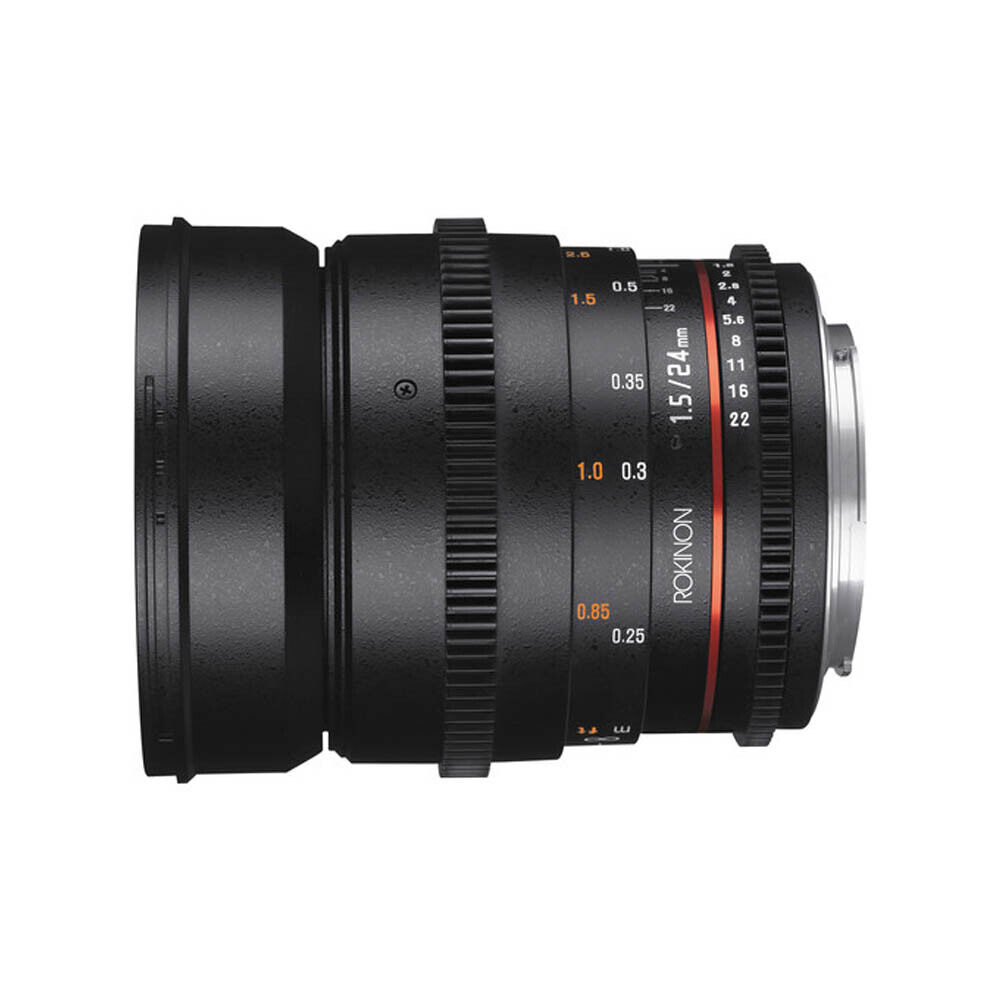 Rokinon 24mm T1.5 Cine DS Lens for Canon EF Mount