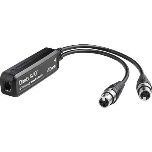Dante AVIO XLR Input Adapter