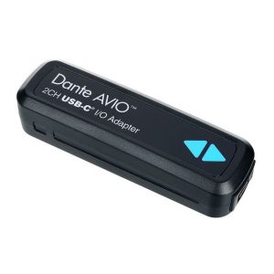 Dante AVIO 2 CH USB-C I/O Adapter