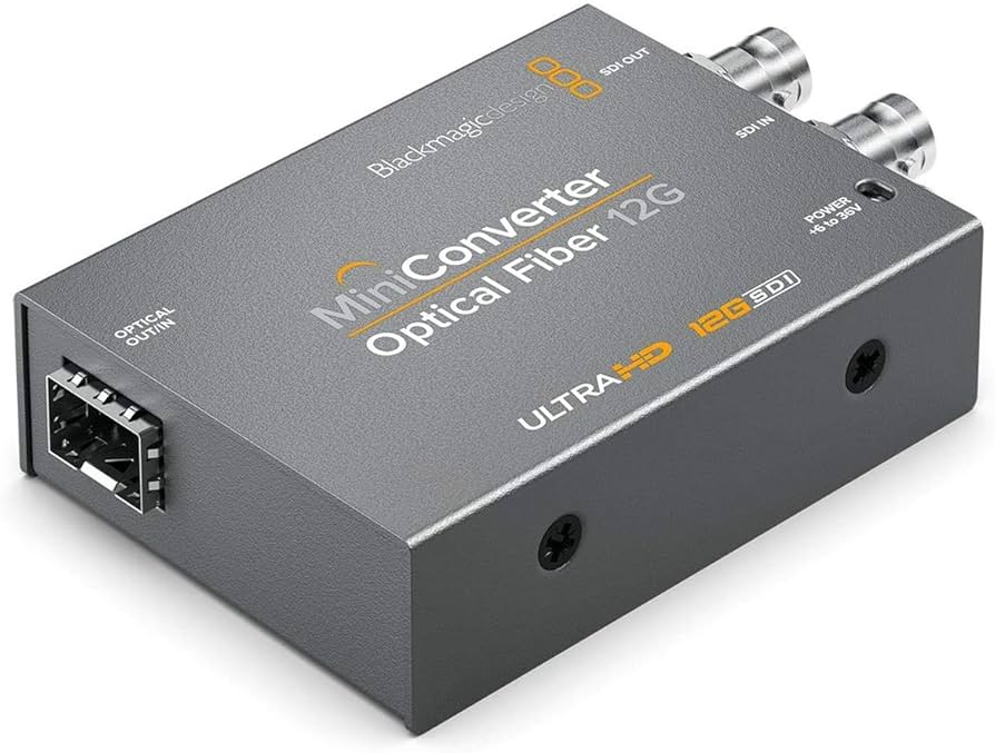 Blackmagic Design Mini Converter Optical Fiber 12G - Image 2