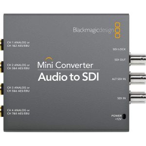 Blackmagic Mini Converter Audio to SDI